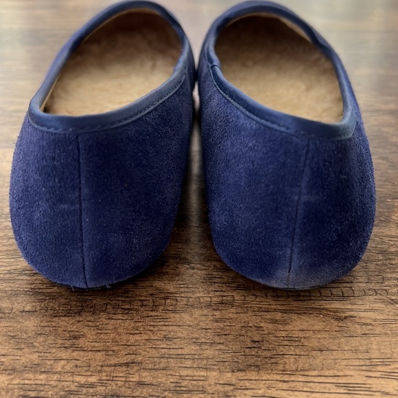 UGG Australia Twilight Blue Suede Alloway Slippers 6US - Picture 5 of 13